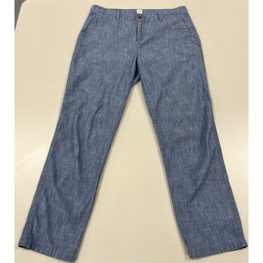 Gap Women’s Slim Ankle Pants, Blue, Size 6